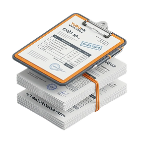 Полный пакет документов (счёт, накладные, АВР)